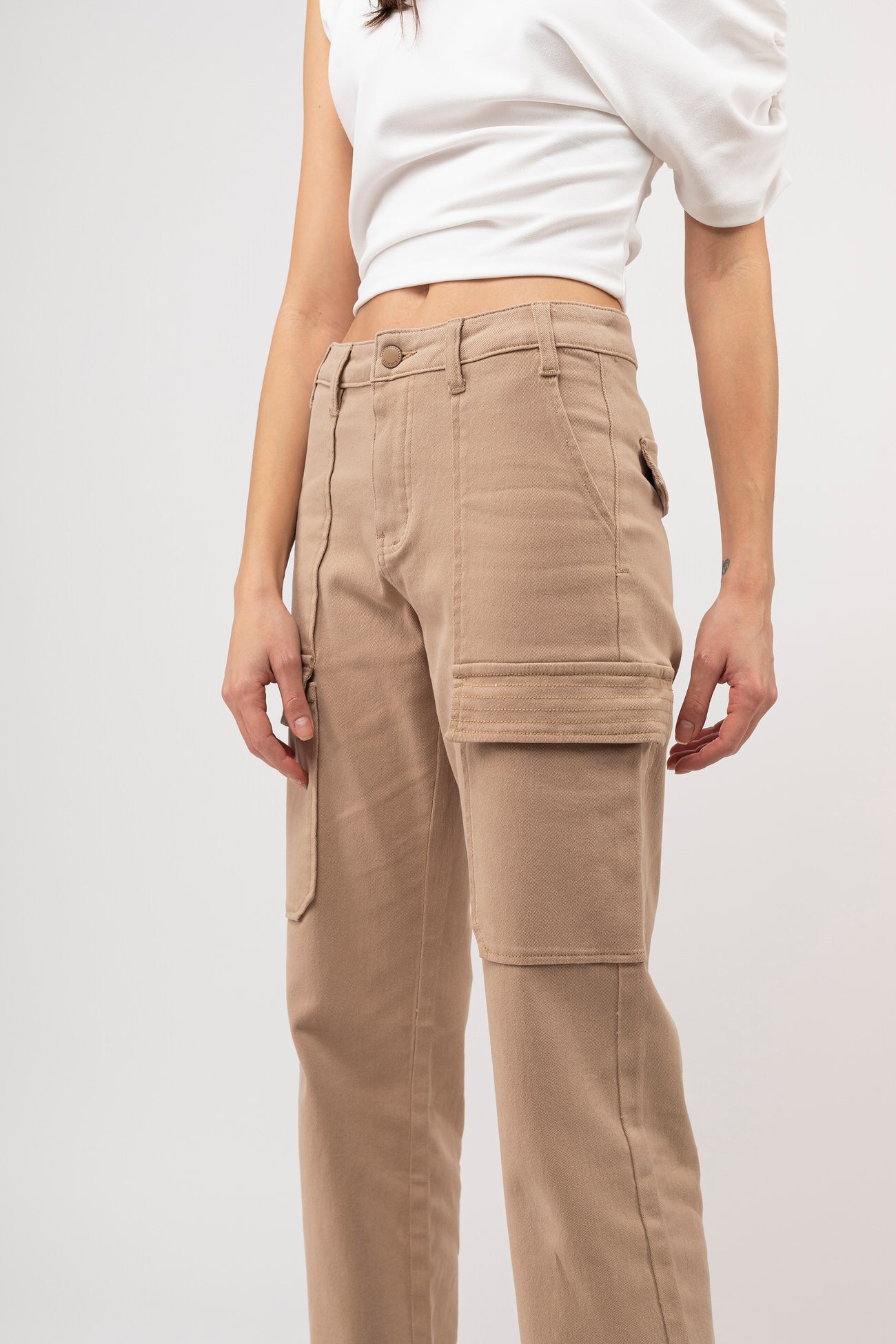 Khaki Women's Cargo Pants: Shop up to −36%