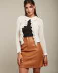 Cognac - Betty Skirt Cognac - Betty