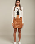 Cognac - Betty Skirt Cognac - Betty