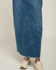 Balloon denim skirt - Teddy