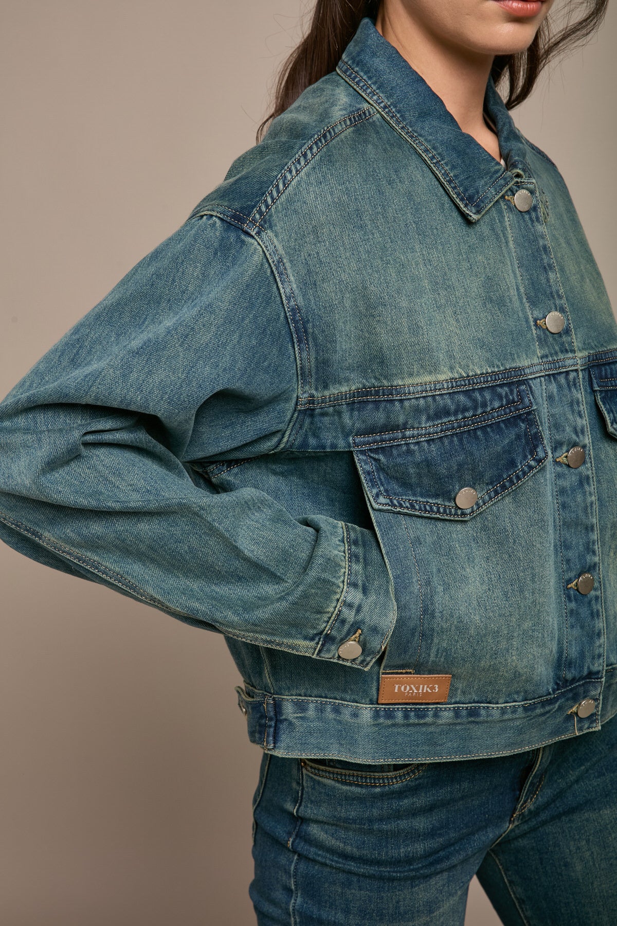 Veste en jean oversize - Colette