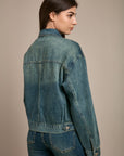 Übergroße Jeansjacke - Colette