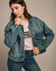 Oversize denim jas - Colette