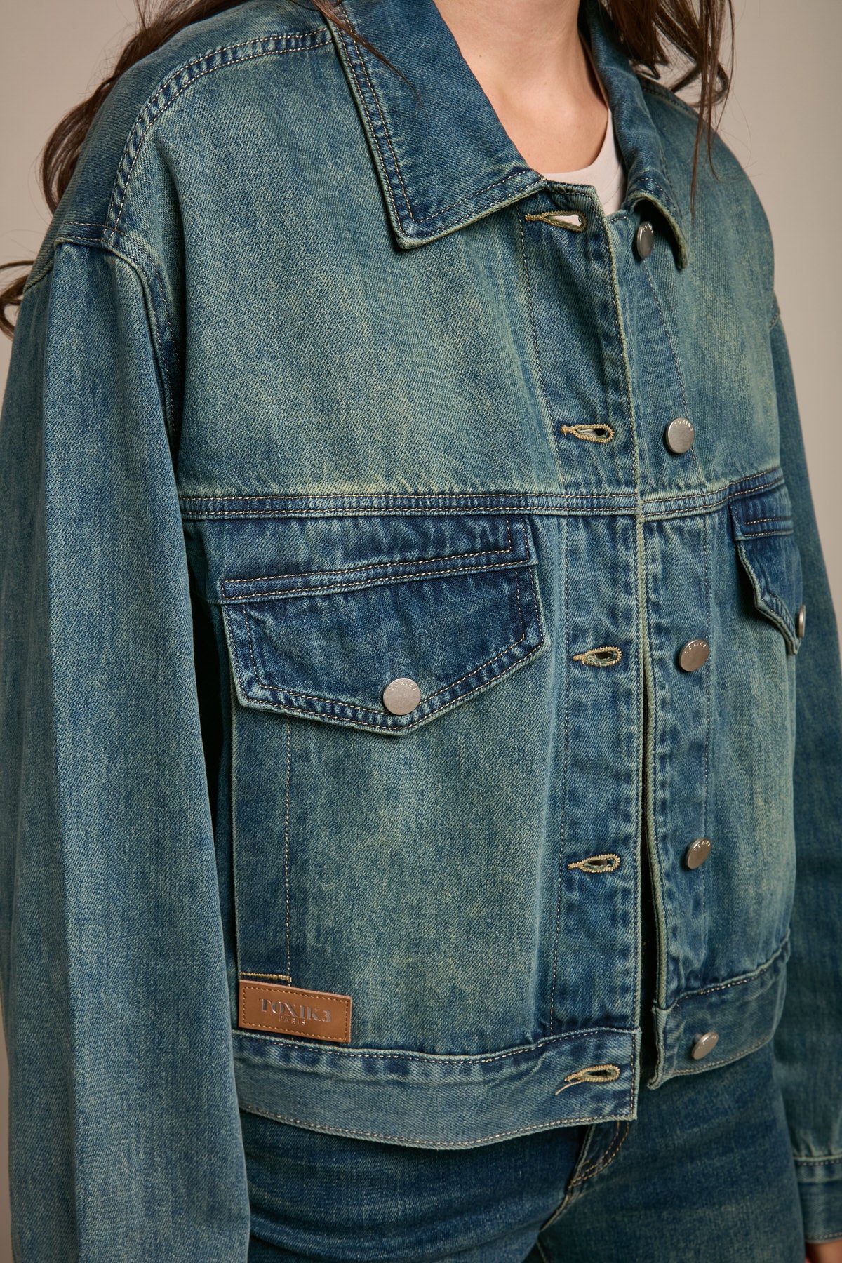 Veste en jean oversize - Colette