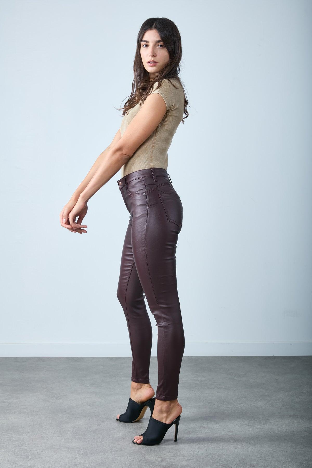 Pantalon push up simili - Lara