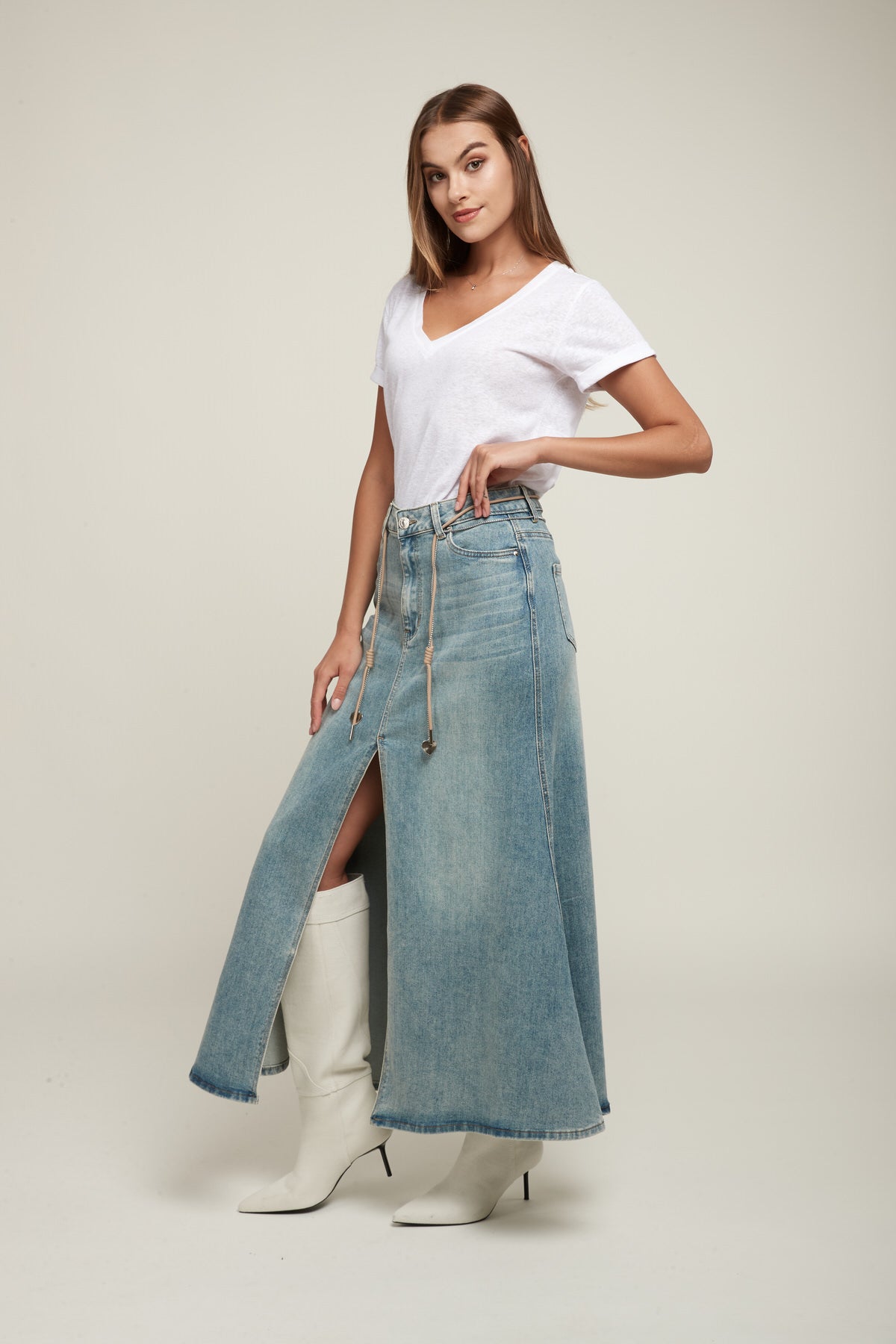 Boheme jeans skirt - Natalia