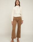 Bootcut broek 7/8 e Velvet - Mandela