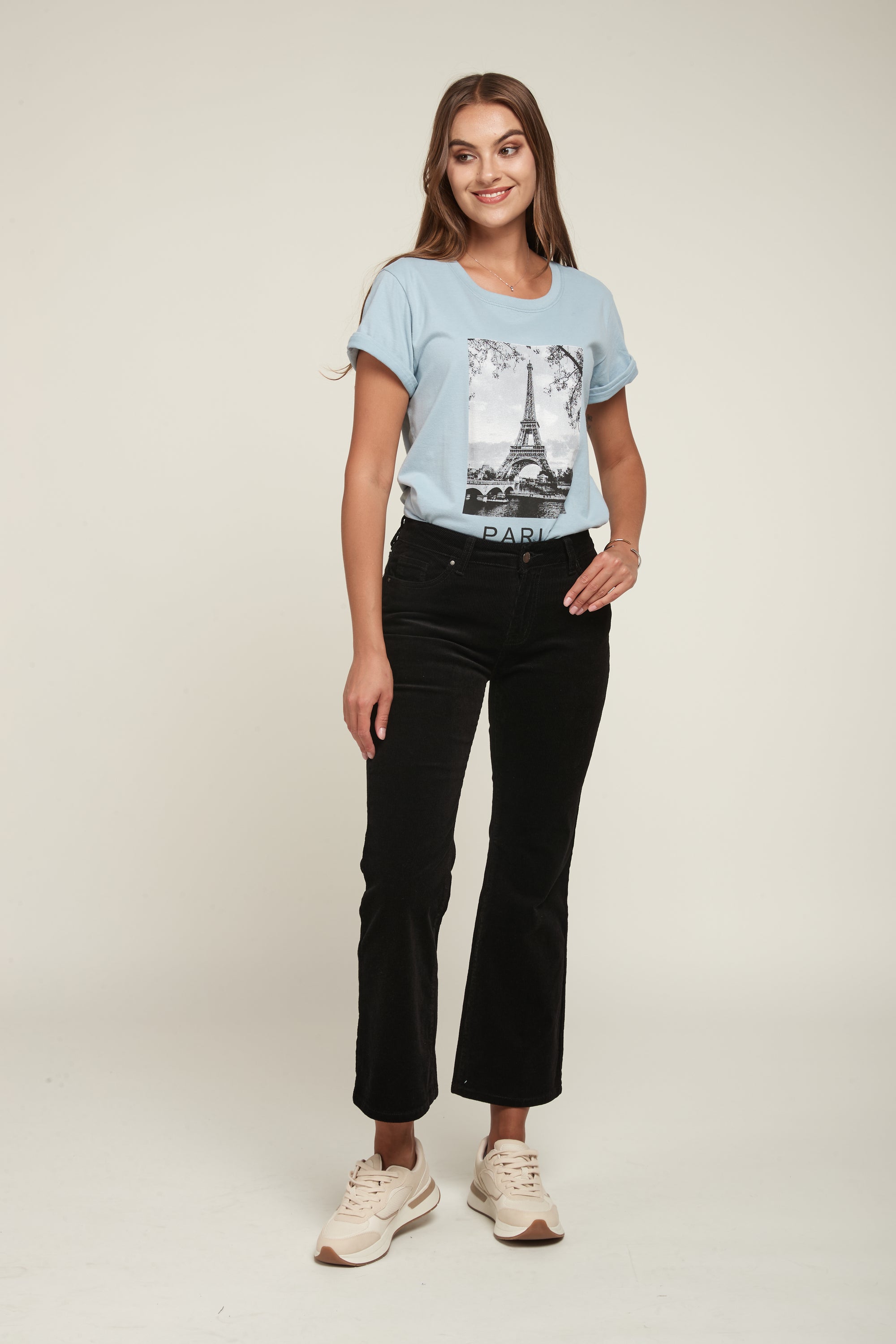 Bootcut broek 7/8 e Velvet - Mandela