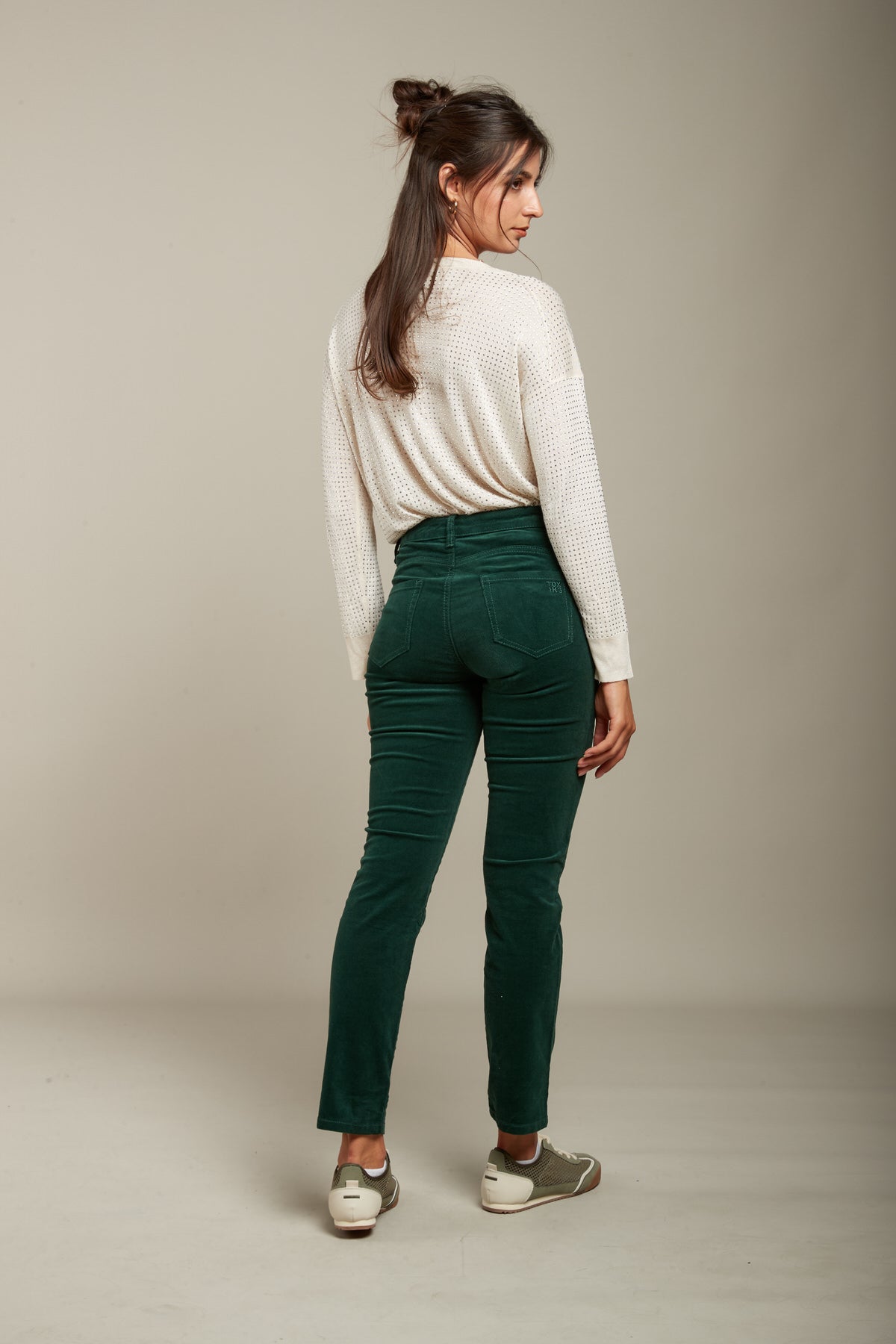 Push Up Velvet Pants - Cassy