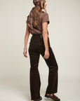 Velvet flare broek - Helton