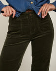 Pantalones Velvet Flare - Helton