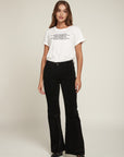 Velvet flare pants - Helton