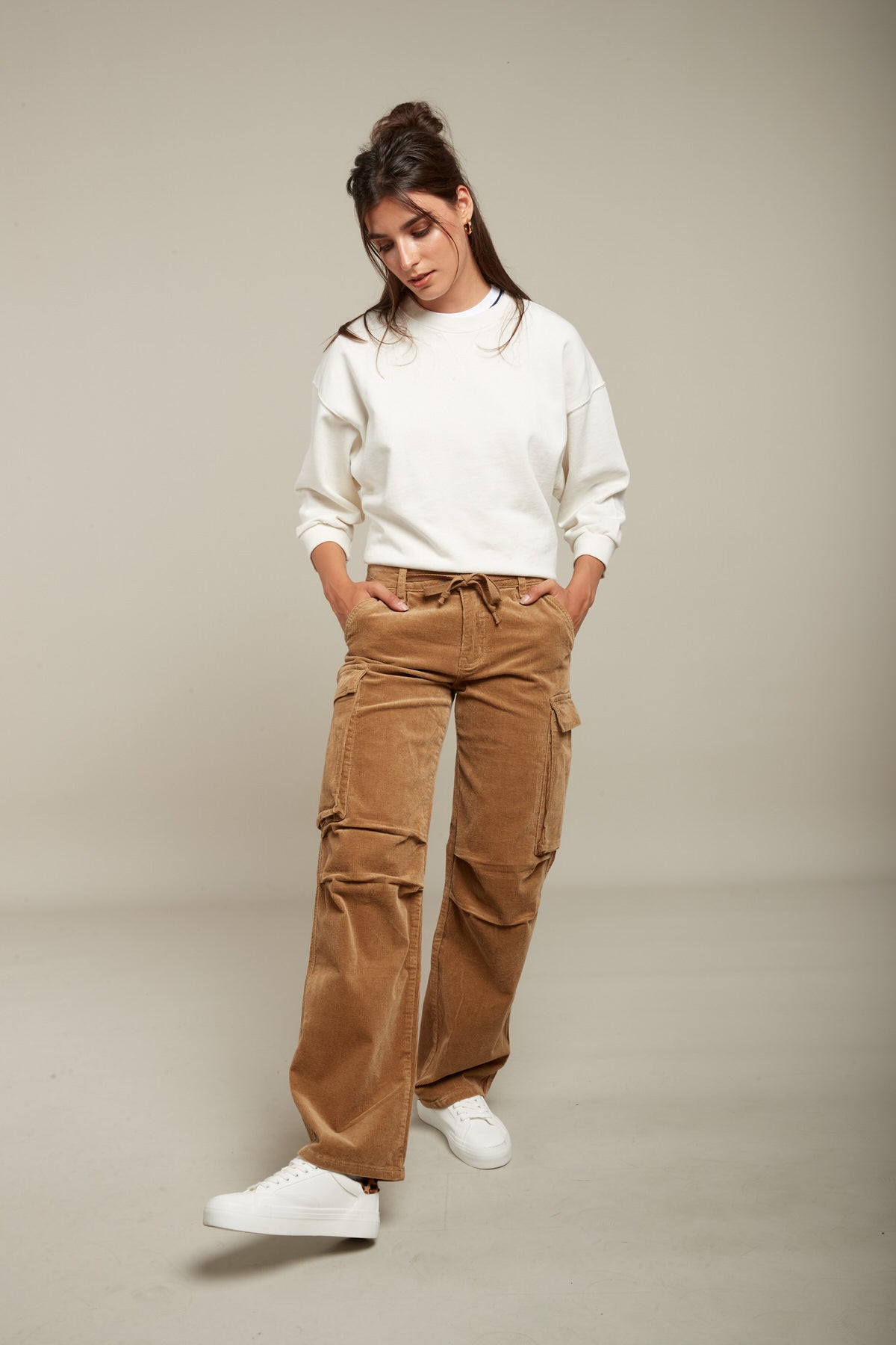 Pantalon cargo velours - Djay