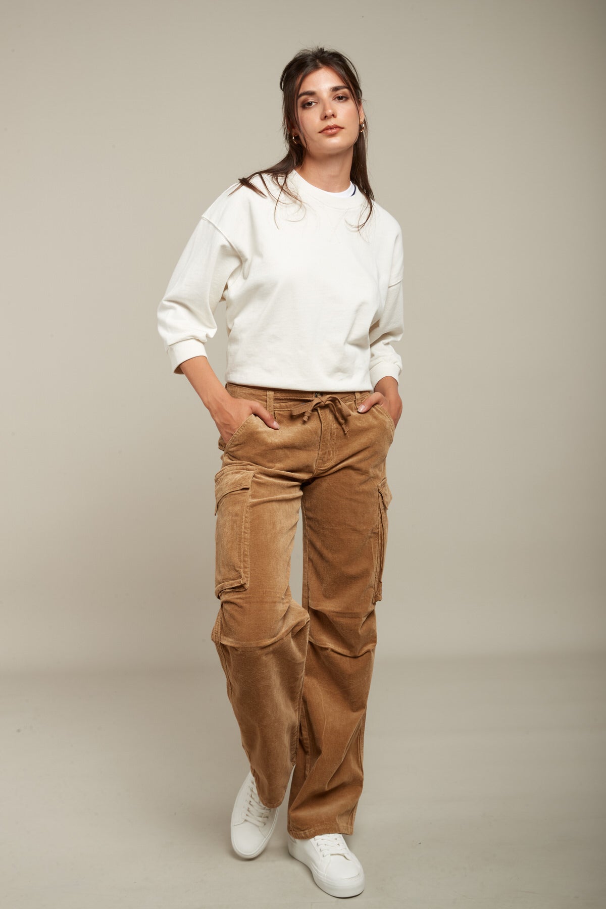 Pantalon cargo velours - Djay