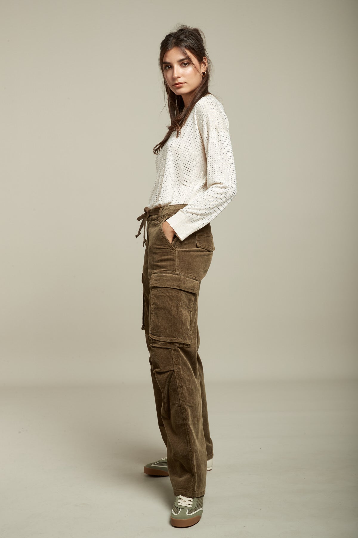 Pantalon cargo velours - Djay