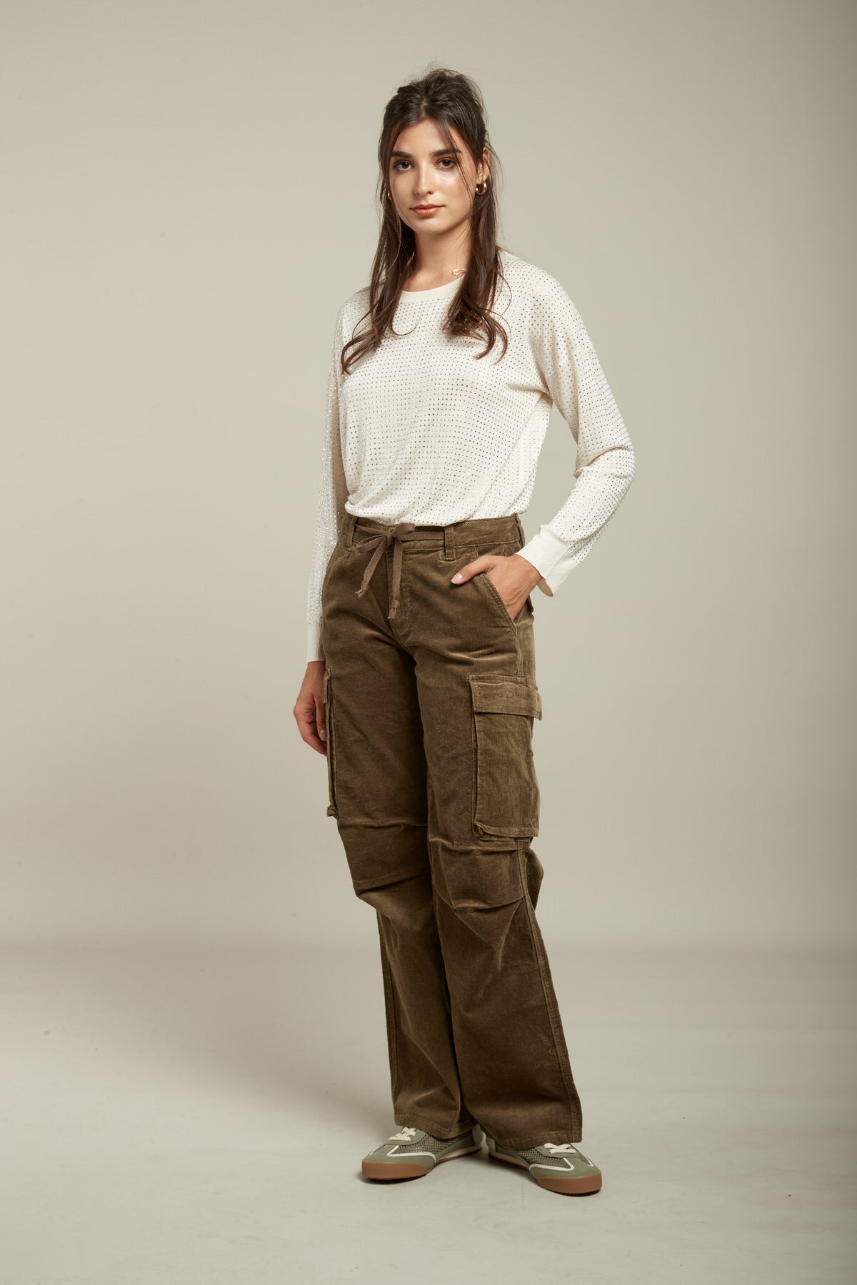 Pantalon cargo velours - Djay