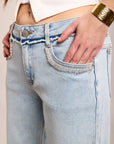 Jean Details Pearl Pockets - Judy