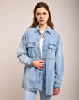 MID -Länge Denimjacke - Jenn