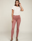 Pantalon taille haute - Solaria sky