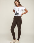 Hoge taille broek - Solaria Sky