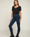 Jean skinny taille haute - Cadia