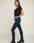 Jean skinny taille haute - Cadia