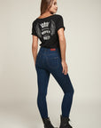 Skinny jeans hoge taille - cadia