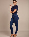 Skinny jeans high waist - cadia