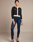 Skinny jeans high waist - cadia