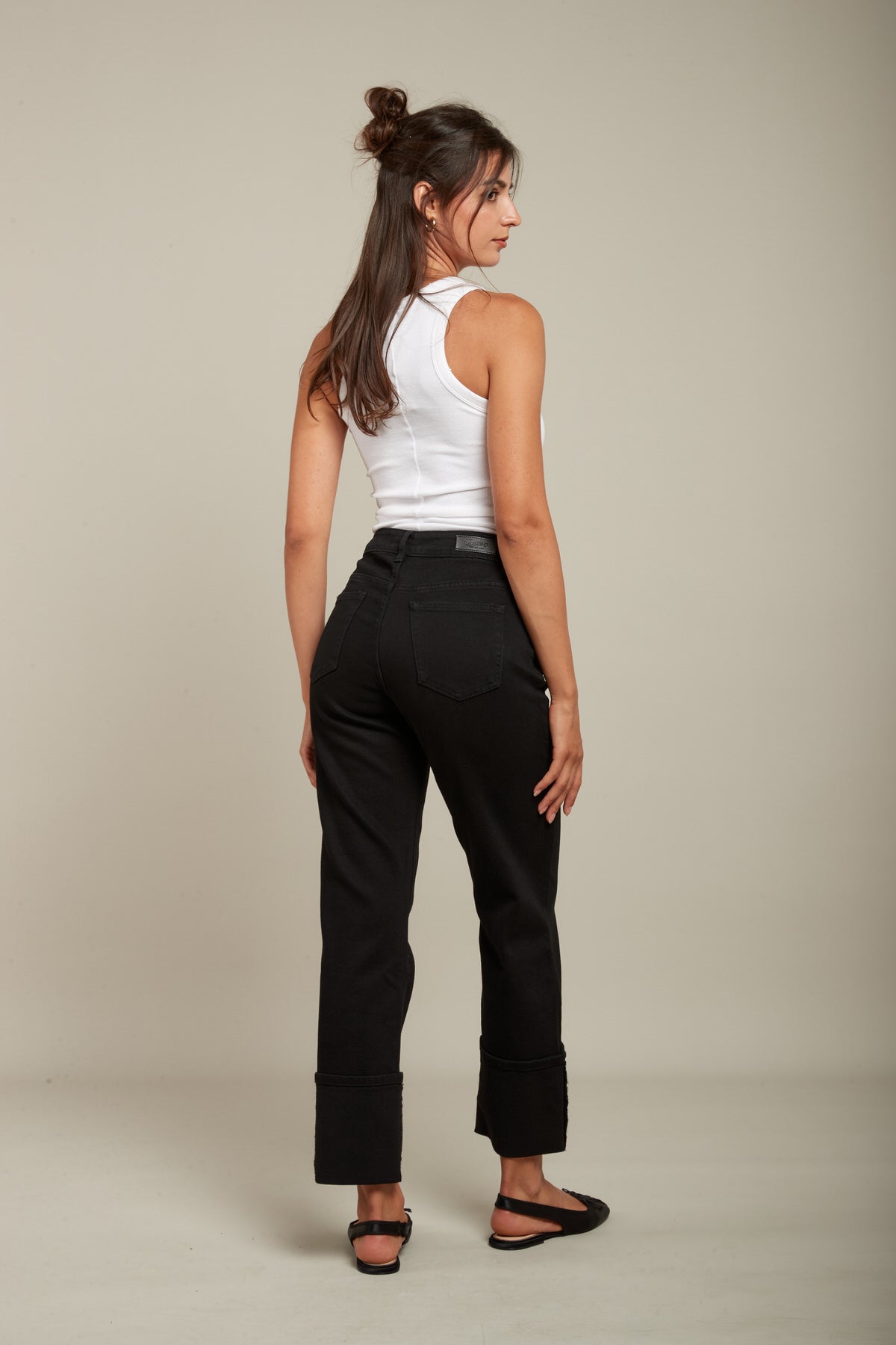 Jeans negros Big Reverse - Monako