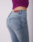 Jogg jean push taille basse - Noel