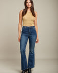 Flare denim pants - Loana