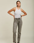 Jeans Grau verblasst - Hanf