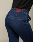 Pantalon cigarette en jean - Marie