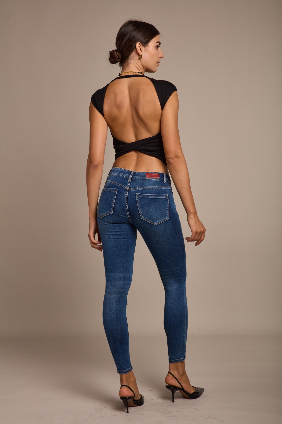 Jean jogg skinny taille basse - Catrina