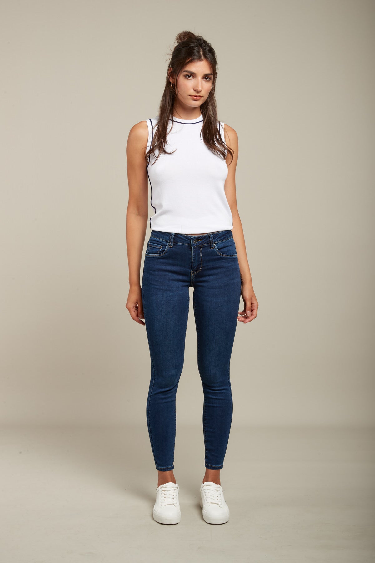 Skinny taille online basse