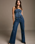 High flared -up jeans - Connie