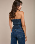 Bustier en jean - Grace