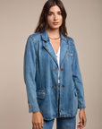 Veste denim droite - Jules