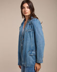 Veste denim droite - Jules