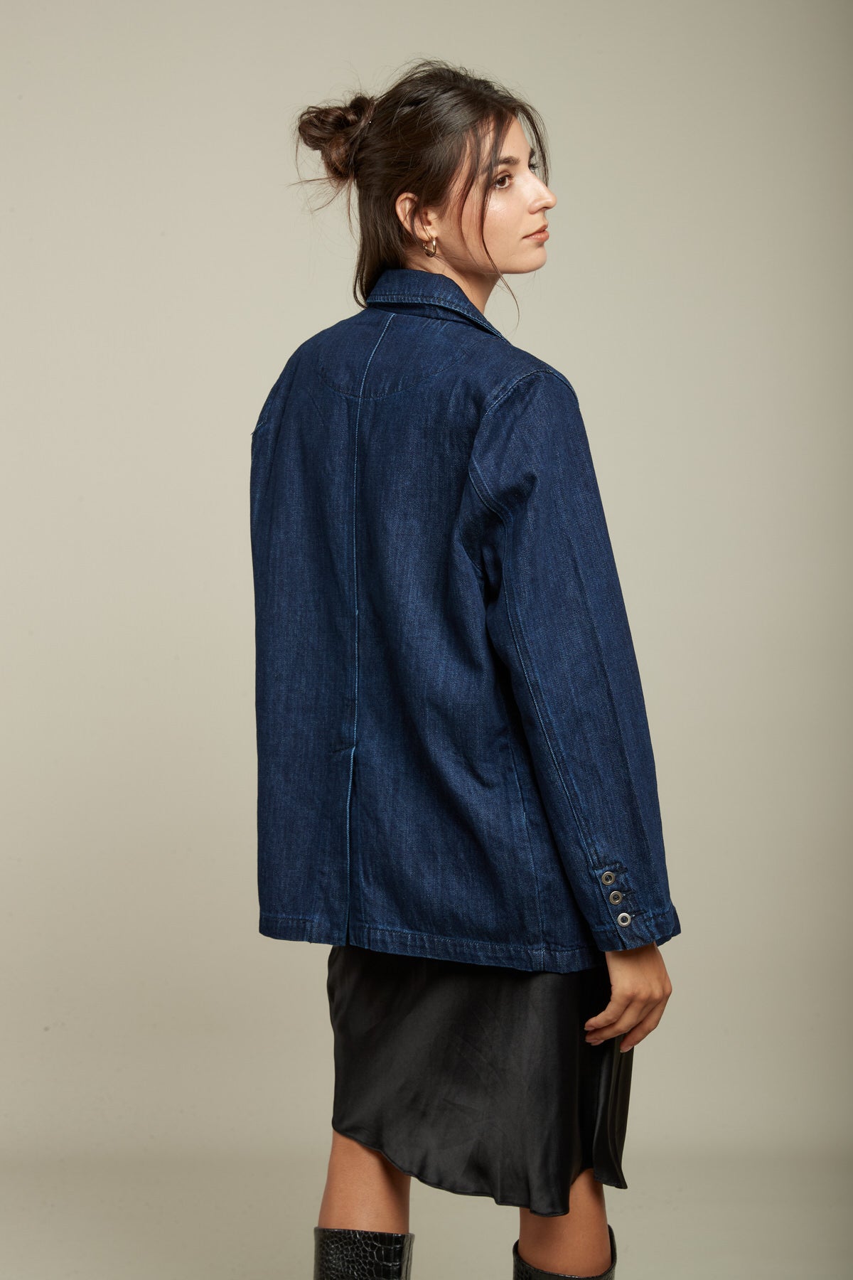 Veste denim droite - Jules