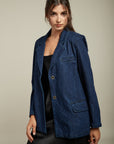 Veste denim droite - Jules