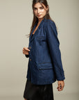 Veste denim droite - Jules