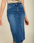 Jupe en jean stretch - Diane - TOXIK3