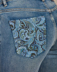 Gedrukte pocket jeans - Brooks