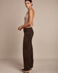 Flared leopard pants - nala