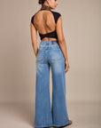 Large width jeans- Loca