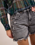 Large denim shorts - Eddy