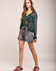 Large denim shorts - Eddy