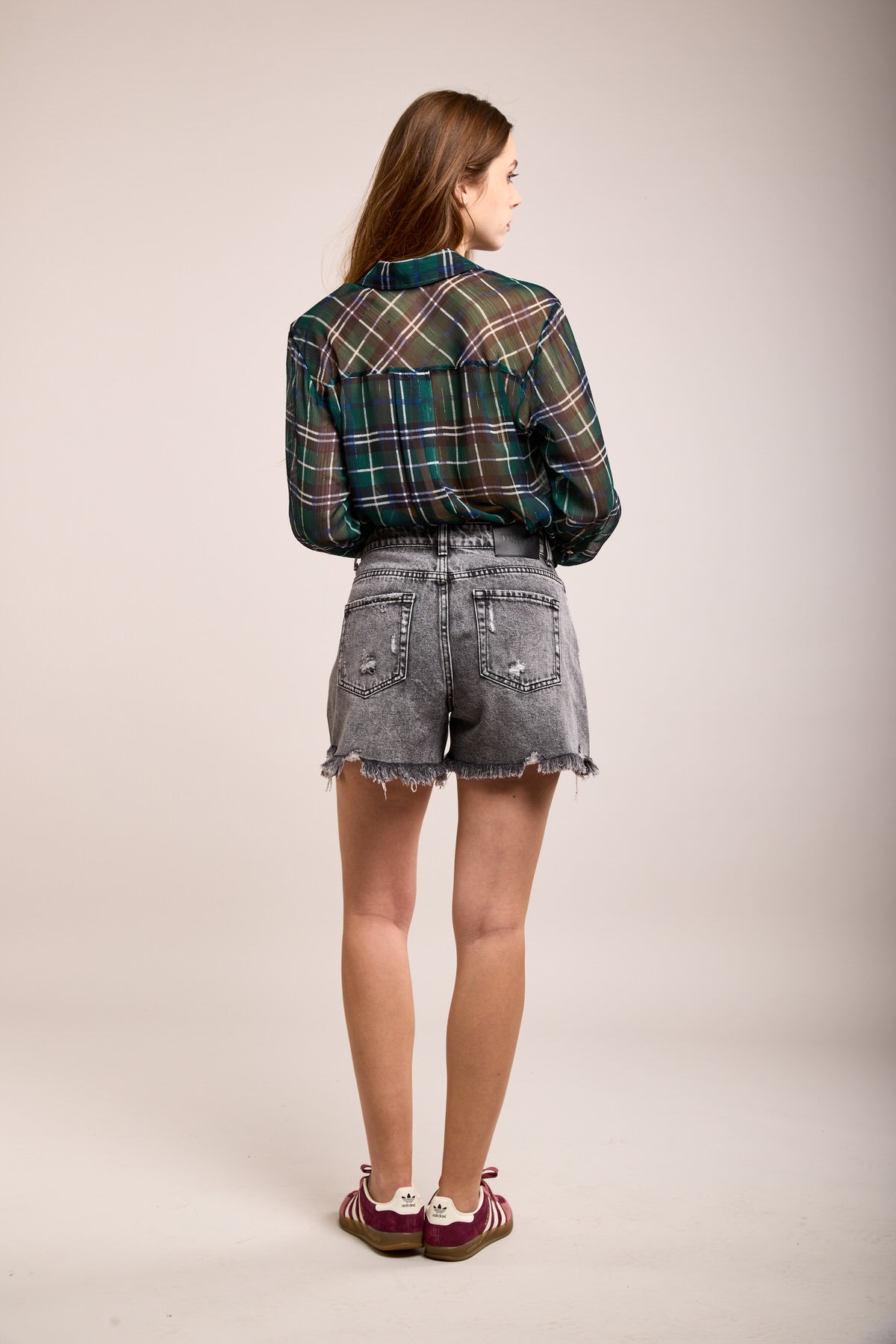 Large denim shorts - Eddy